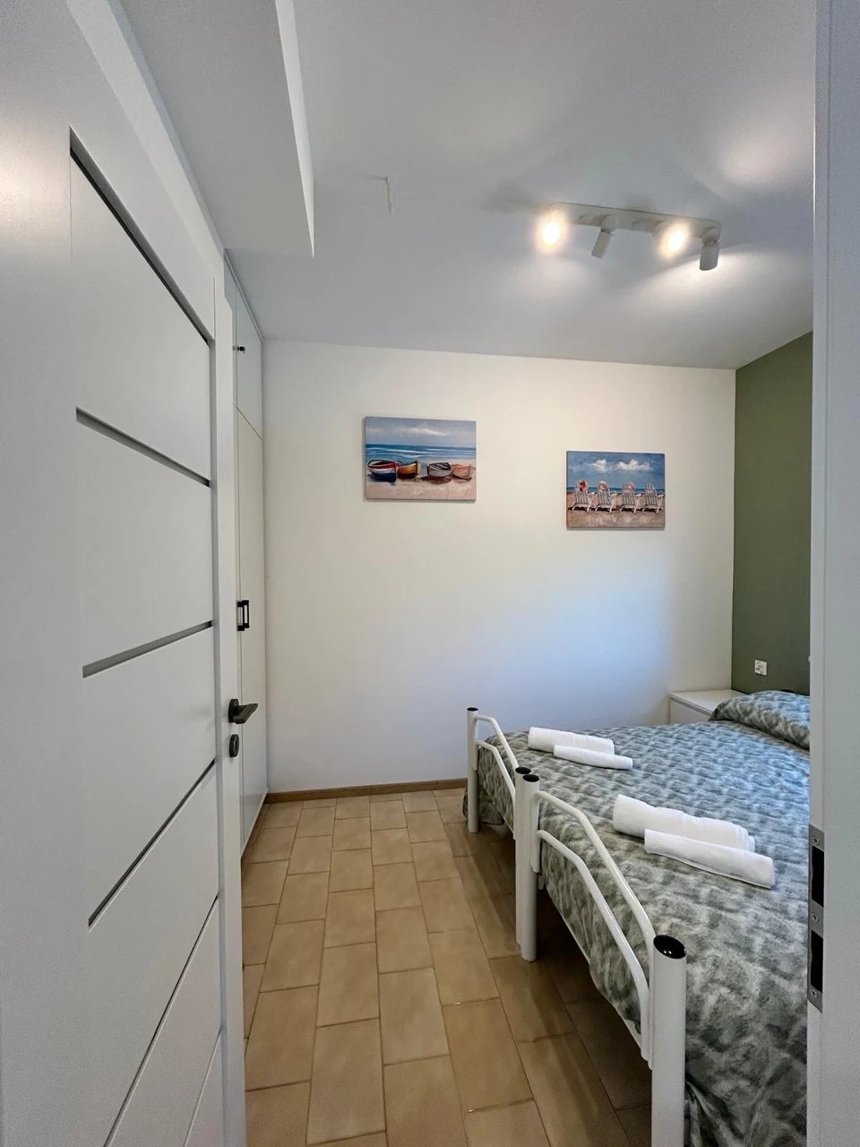 The way into the bedroom